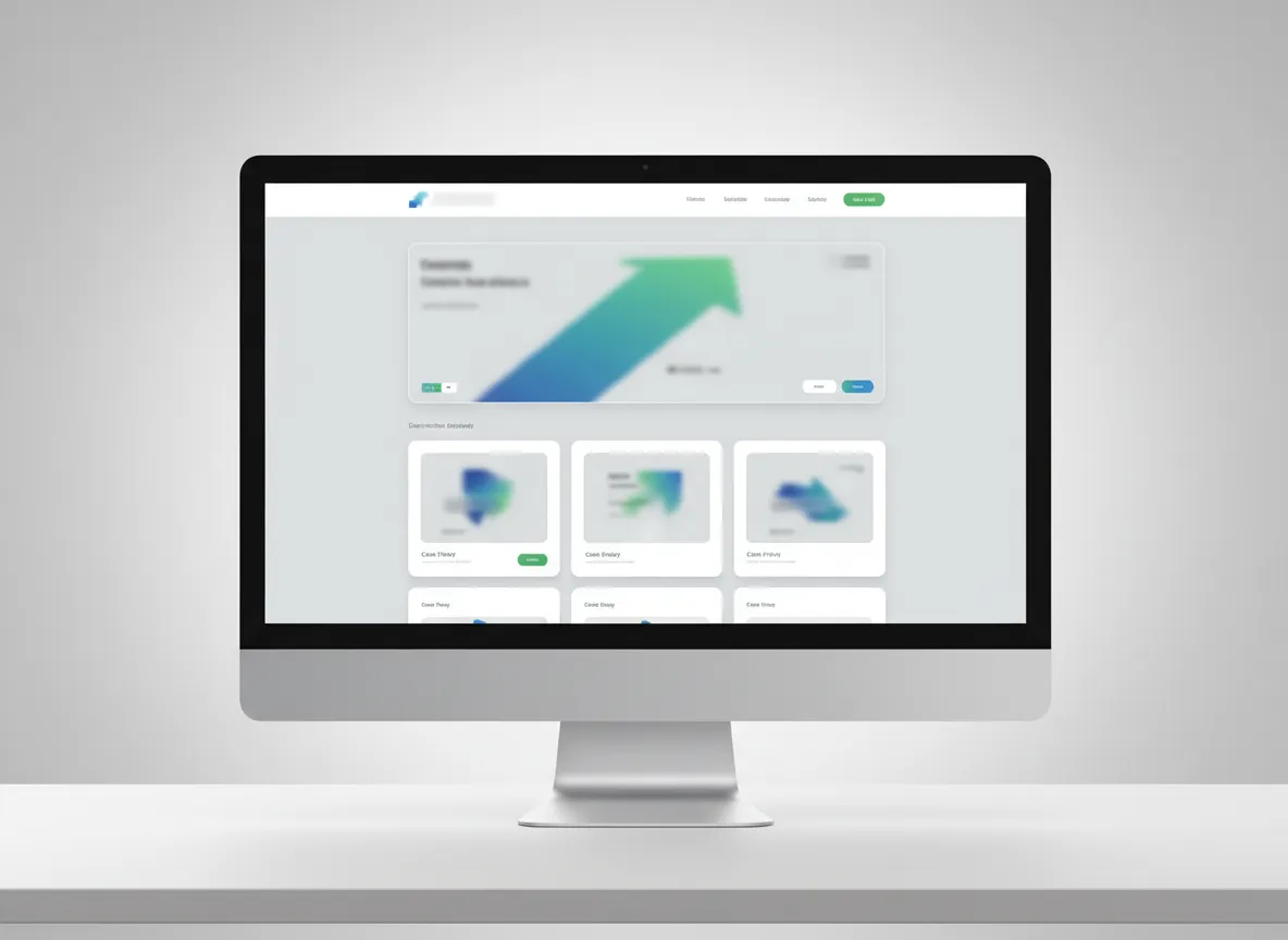 Agency website example